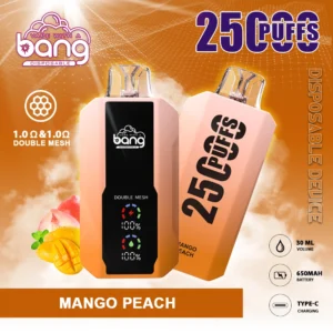 Bang 25000 Puffs 0% 2% 3% 5% Nabíjateľné jednorazové vapes pero s nízkym obsahom nikotínu vo veľkom Kúpiť veľkoobchod – WhizVape – 12