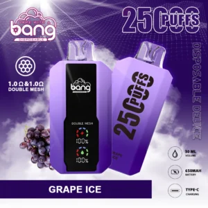 Bang 25000 Puffs 0% 2% 3% 5% Nabíjateľné jednorazové vapes pero s nízkym obsahom nikotínu vo veľkom Kúpiť veľkoobchod – WhizVape – 13