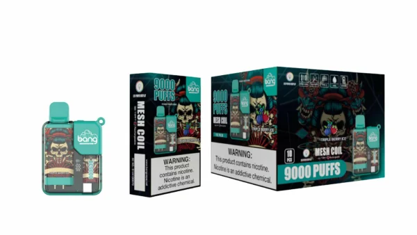 Bang BC 9000 Puffs 0% 2% 3% 5% Перезаряжаемые одноразовые ручки для электронных сигарет с низким содержанием никотина. Купить оптом - WhizVape - 9