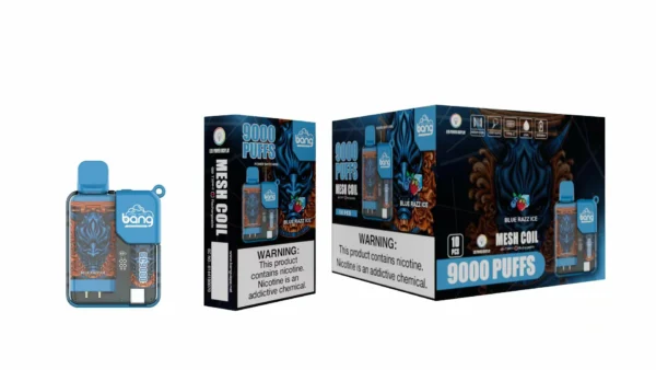 Bang BC 9000 Puffs 0% 2% 3% 5% Перезаряжаемые одноразовые ручки для электронных сигарет с низким содержанием никотина. Купить оптом - WhizVape - 12