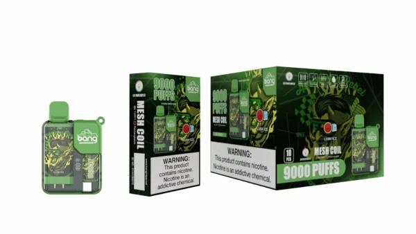 Bang BC 9000 Puffs 0% 2% 3% 5% Перезаряжаемые одноразовые ручки для электронных сигарет с низким содержанием никотина, оптовая покупка оптом - WhizVape - 3