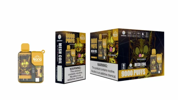 Bang BC 9000 Puffs 0% 2% 3% 5% Перезаряжаемые одноразовые ручки для электронных сигарет с низким содержанием никотина. Купить оптом - WhizVape - 7