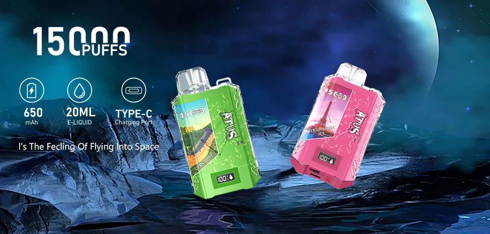 ATVs 15000 Puffs 5% Низкий Никотин Перезаряжаемые Одноразовые Vapes Ручка Оптовая Покупка Оптом