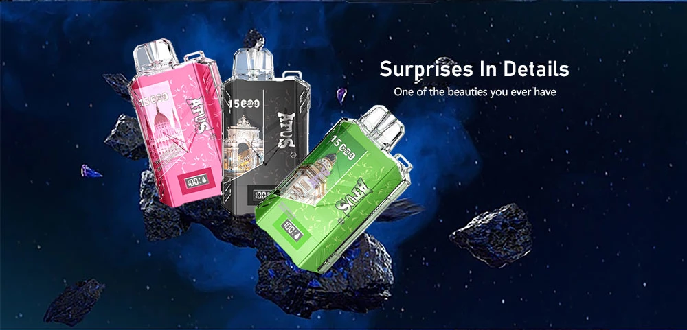 ATVs 15000 Puffs 5% Низкий Никотин Перезаряжаемые Одноразовые Vapes Ручка Оптовая Покупка Оптом