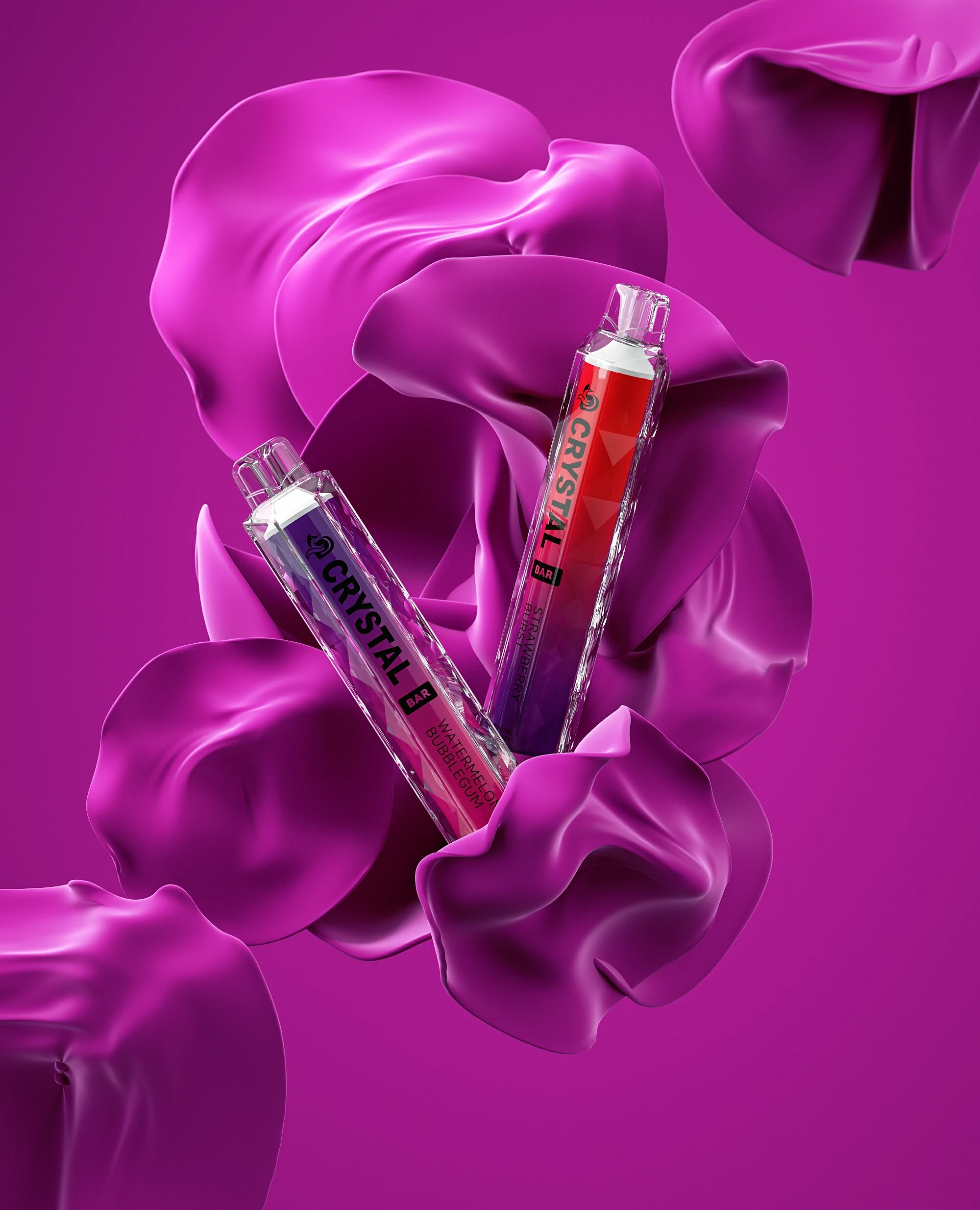 MYDE Crystal Bar 600 затяжек 2% Низкий Никотин Одноразовые Vapes Ручка Оптовая Покупка Оптом