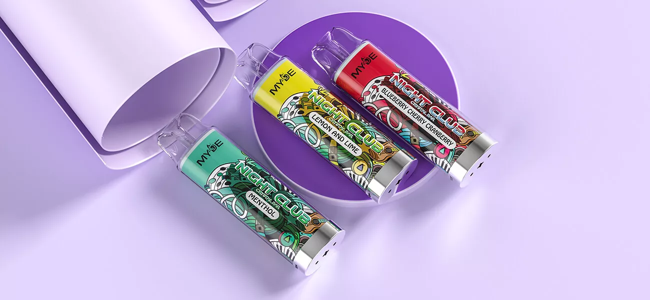 MYDE Night Club 600 затяжек 2% Низк nicotine Disposable Vapes Pen оптовая покупка оптом